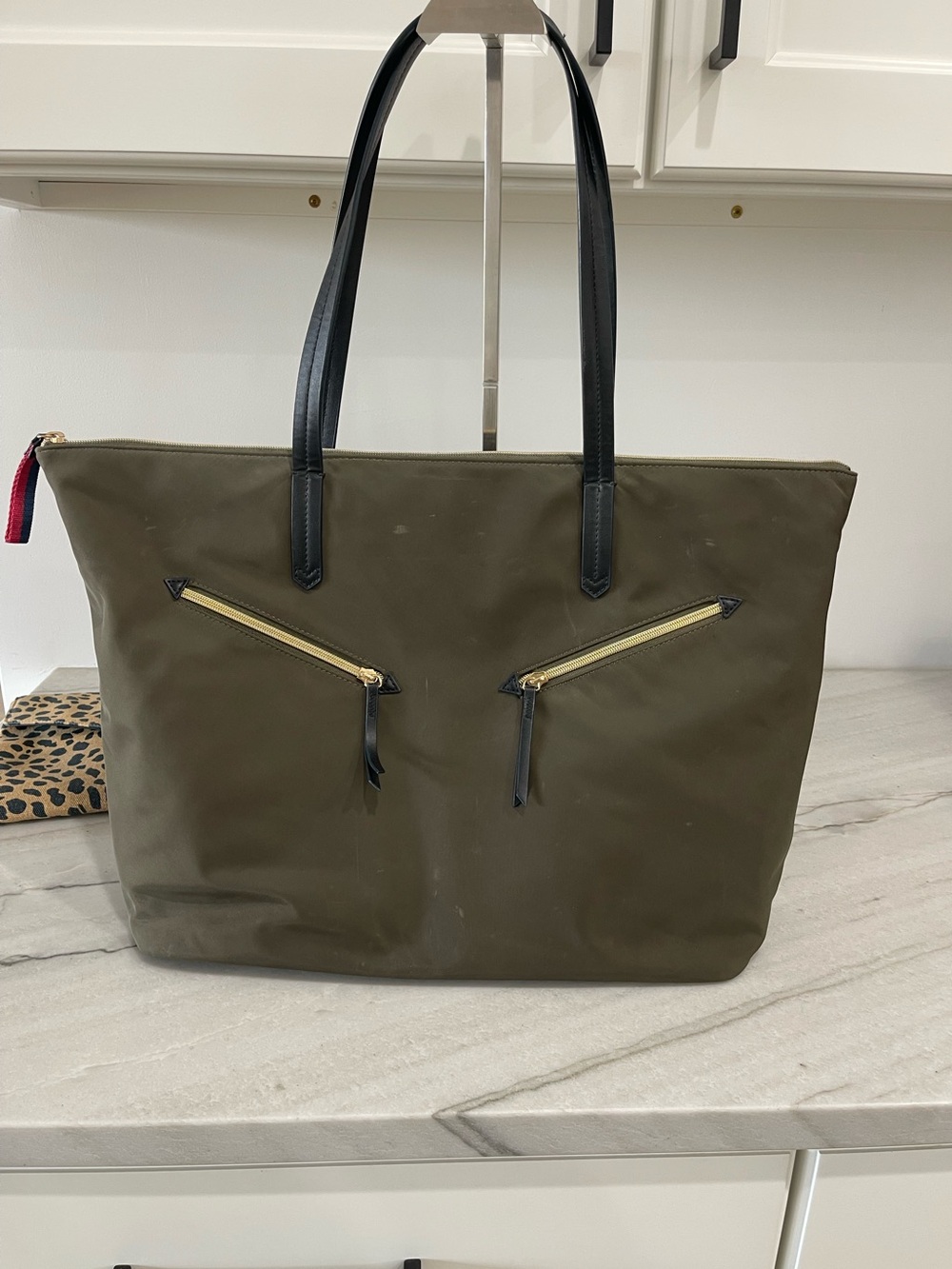 S&D Boss Lady Bag Computer Tote in Green